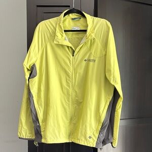 Columbia Men’s titanium Omni shield Lime, green Windbreaker